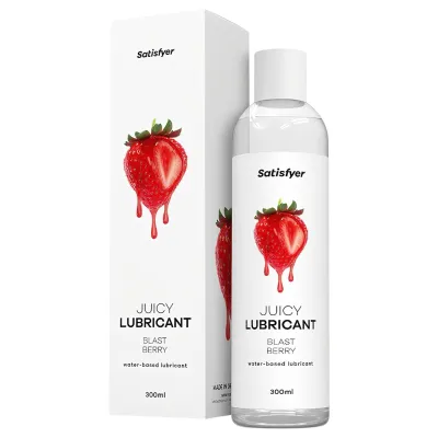Satisfyer Juicy Blast Berry - ízesített síkosító (300ml): 3 299 Ft