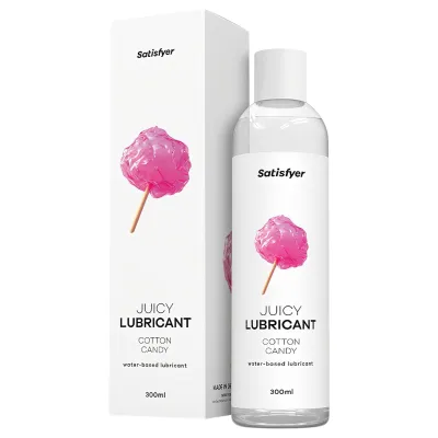 Satisfyer Juicy Cotton Candy - ízesített síkosító (300ml): 3 299 Ft