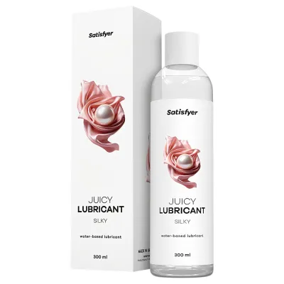 Satisfyer Juicy Silky - vízbázisú síkosító (300ml): 3 299 Ft