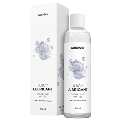 Satisfyer Juicy Sparkling Water - ízesített síkosító (300ml): 3 299 Ft
