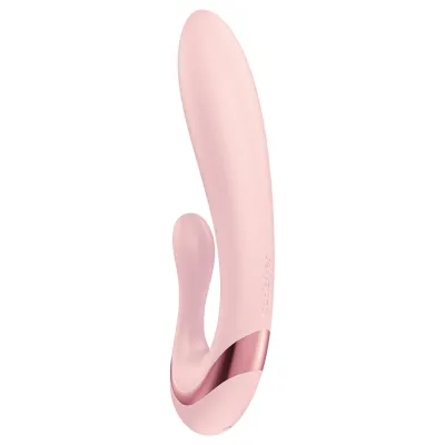 Satisfyer - Pearl Bunny 3 forgógyöngyös nyuszivibrátor (pink): 32 276 Ft