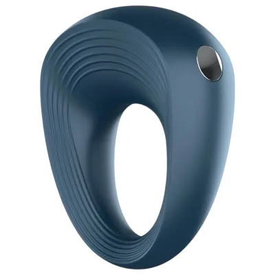 Satisfyer Power Ring - vízálló vibrációs <strong>péniszgyűrű</strong> (szürke): 11 016 Ft