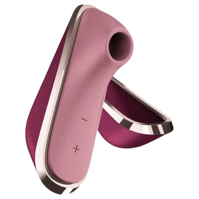 Satisfyer Traveler - léghullámos csiklóizgató, elemes (rózsaszín): 10 228 Ft