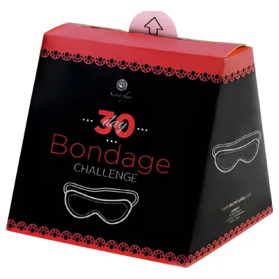 Secret Play 30 Day Bondage Challenge - bondage kihívás kártyajáték (angol, spanyol): 4 717 Ft