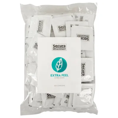 Secura Extra Feel - extra vékony óvszer (100 db): 11 016 Ft