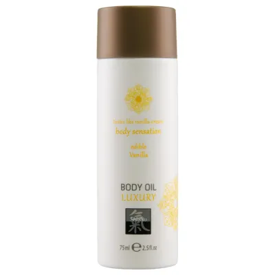Shiatsu Luxury - ehető masszázsolaj - vanília (75ml): 4 087 Ft