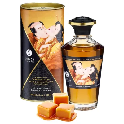 Shunga - melegítő masszázsolaj - karamell (100ml): 7 472 Ft