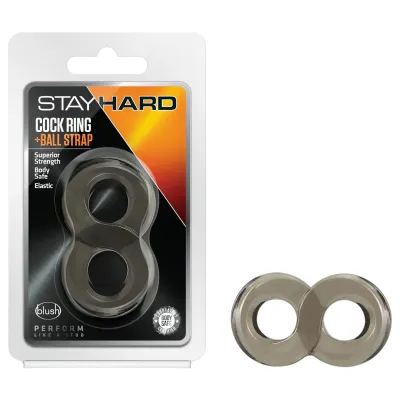 Stay Hard - pénisz-és heregyűrű (szürke): 1 961 Ft