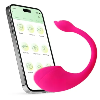 SXTop Daisy - app-vezérelt vibrotojás (rózsaszín)