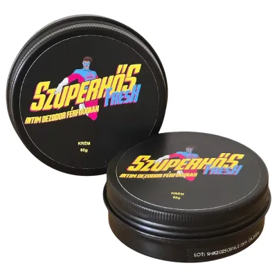 Szuperhős Fresh - intim krémdezodor férfiaknak (60 g): 6 291 Ft