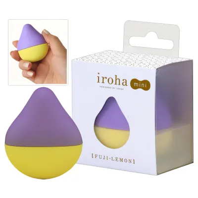 TENGA Iroha mini - mini csiklóvibrátor (lila-sárga): 11 016 Ft