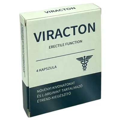 VIRACTON - étrend-kiegészítő kapszula férfiaknak (4db): 6 291 Ft