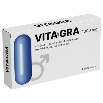 Vitagra - étrend-kiegészítő tabletta férfiaknak (4db): 5 976 Ft