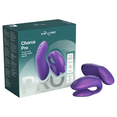 We-Vibe Chorus Pro - okos, távirányítós párvibrátor (lila): 81 094 Ft