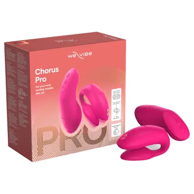 We-Vibe Chorus Pro - okos, távirányítós párvibrátor (pink): 81 094 Ft