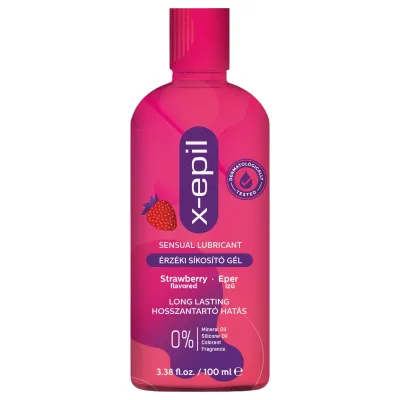 X-Epil - eper ízű érzéki síkosító gél (100ml): 2 197 Ft