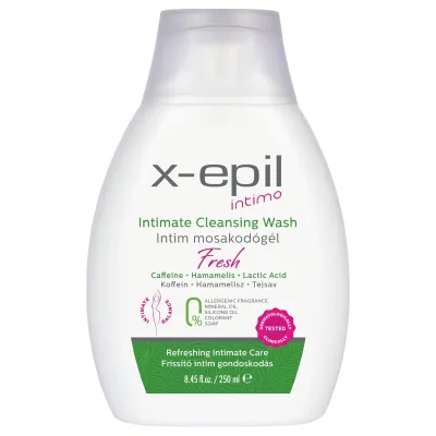 X-Epil Intimo Fresh - intim mosakodógél (250ml): 1 173 Ft