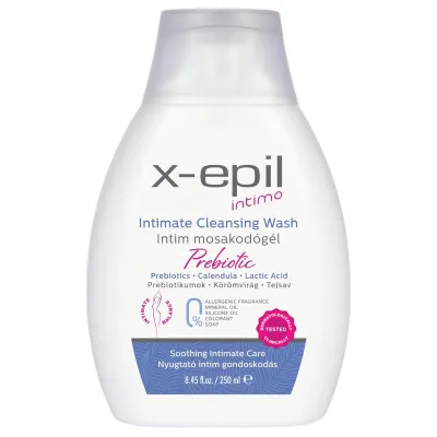 X-Epil Intimo Prebiotic - intim mosakodógél (250ml): 1 488 Ft