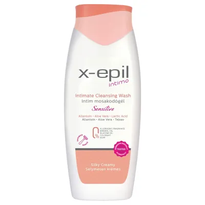 X-Epil Intimo Sensitive - intim mosakodógél (400ml): 1 409 Ft