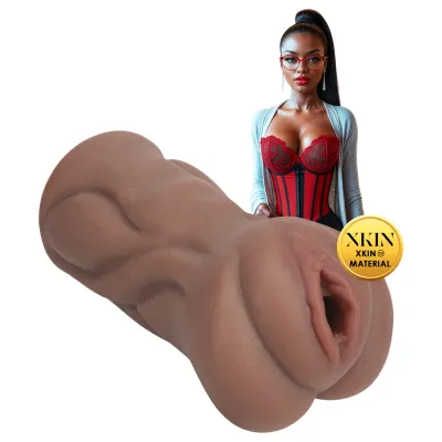 XKIN Librarian Paige - élethű műpunci maszturbátor (natúr): 4 717 Ft