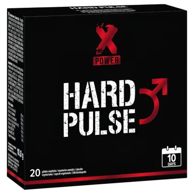 XPOWER Hard Pulse - étrend-kiegészítő kapszula férfiaknak (20db)