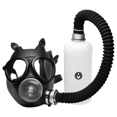 XR Brands - 2in1 szopó maszk és aromainhalátor (fekete): 56 213 Ft