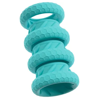 You2Toys - 3in1 péniszgyűrű és heregyűrű szett (türkiz): 7 866 Ft