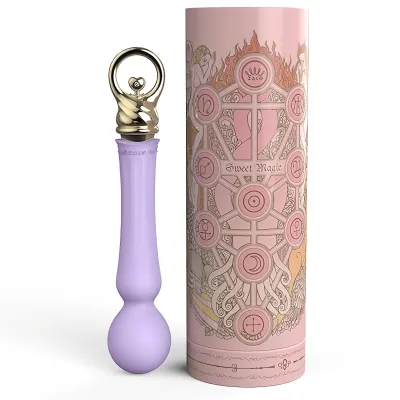 ZALO Confidence - akkus, luxus masszírozó vibrátor (lila): 36 213 Ft