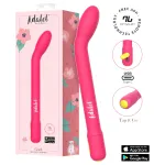 Adalet Gently - App-vezérelt G-pont és prosztata vibrátor (pink)