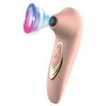 AlvUp - léghullámos csiklóizgató vibrátor (pink)