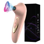 AlvUp - léghullámos csiklóizgató vibrátor (pink)
