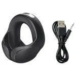 AlvUp - vibrációs péniszgyűrű (fekete)