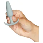Amaysin - fekete-zöld szilikon anál plug szett kezdőknek (3 db)