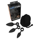 Bathmate Anal Training Plugs - anál plug szett (fekete)