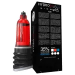 Bathmate Hydromax 7 Wide - Hydropumpa (piros)
