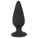 Black Velvets Heavy - 75g-os anál plug (fekete)