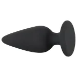 Black Velvets Heavy - 75g-os anál plug (fekete)
