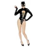 Black Velvets - hosszúujjú Batwoman body (fekete)