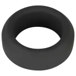 Black Velvets - vastagfalú péniszgyűrű (2,6 cm, fekete)