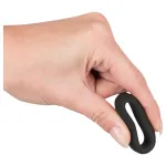 Black Velvets - vastagfalú péniszgyűrű (2,6 cm, fekete)
