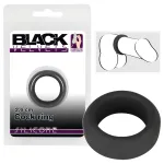 Black Velvets - vastagfalú péniszgyűrű (2,6 cm, fekete)