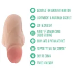 Blush UrSelf Affirm - élethű műpénisz (testszínű) - 13 cm