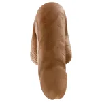 Blush UrSelf Affirm - életthű műpénisz (barna) - 13 cm