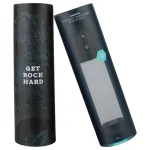 Boners - automatikus péniszpumpa maszturbátor (átlátszó-fekete)