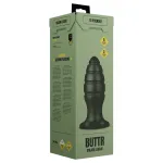 BUTTR Aftershock - óriás anál plug (fekete) - 23 cm