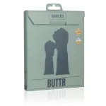 BUTTR Gauntlets - latex fisting, ökölszex kesztyű (fekete)