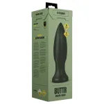 BUTTR Huge Explosive II - óriás anál plug (fekete) - 29 cm
