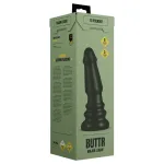 BUTTR Tactical II - óriás anál plug (fekete) - 26 cm