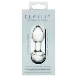 Clarity Utopian Bloom - üveg análkúp (átlátszó)