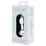 Clarity Utopian Bloom - üveg análkúp (átlátszó)